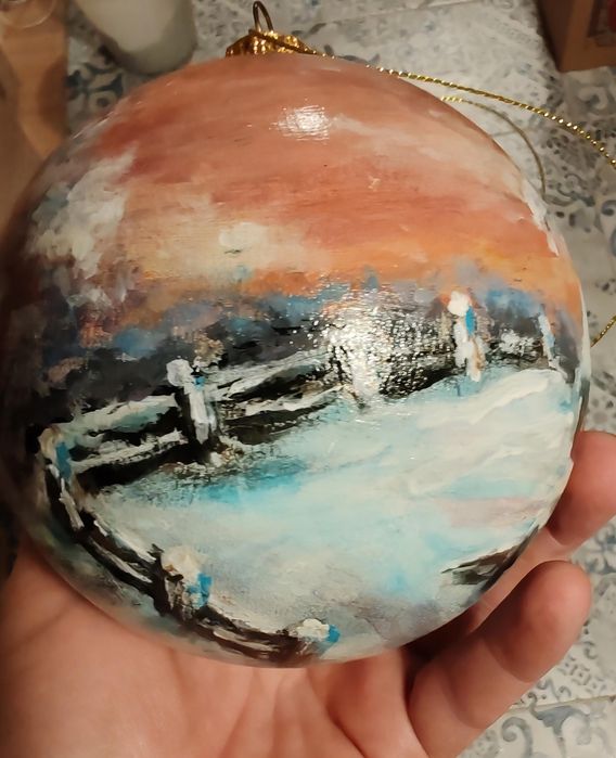 Glob mare ,pictura panoramica