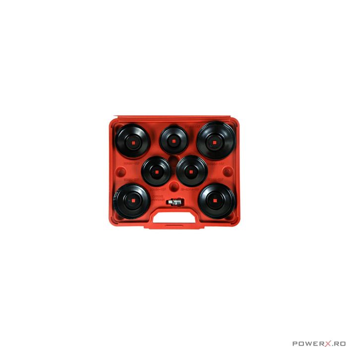 Trusa 15 chei pentru filtru ulei silver