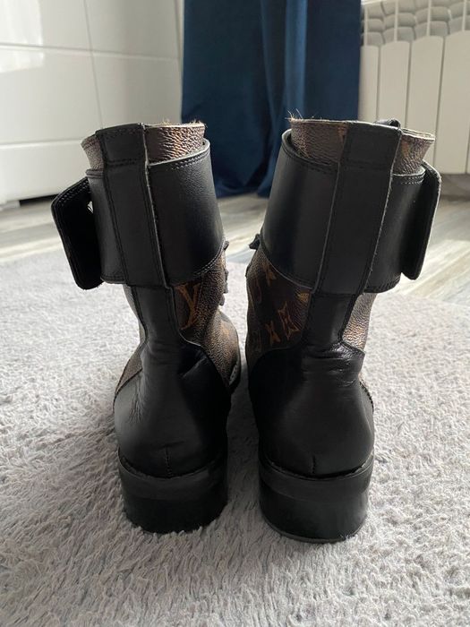 Ghete Louis Vuitton Wonderland Flat Ranger Piele 36