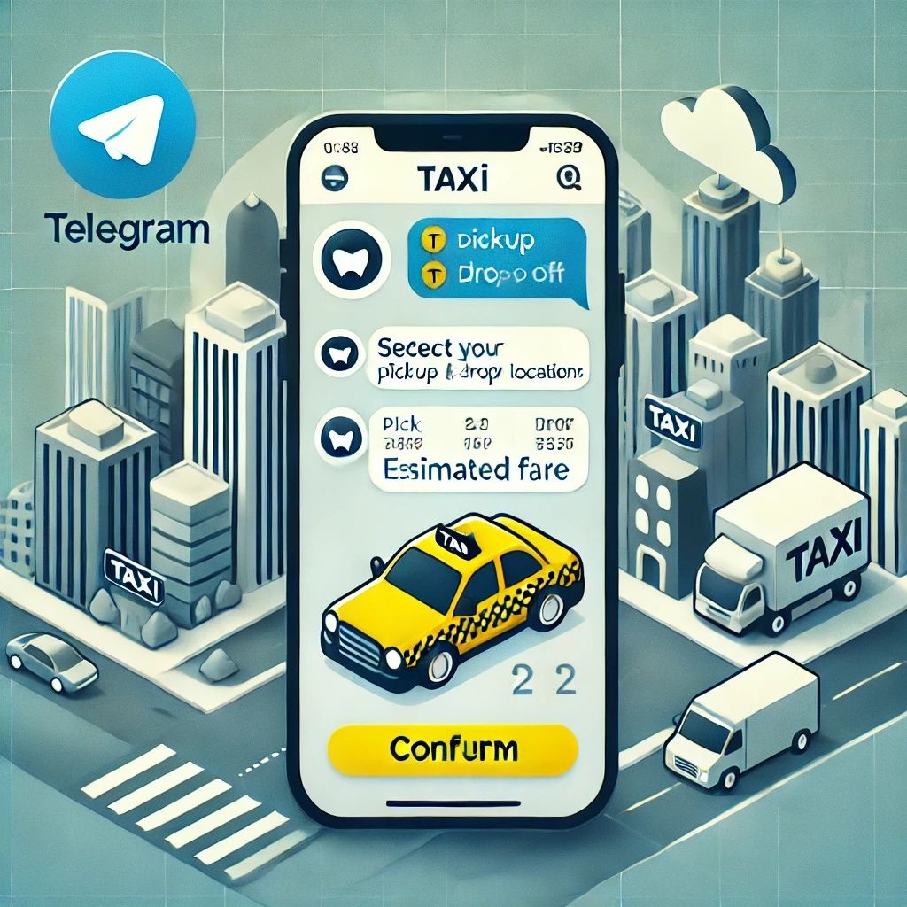 Продаю телеграмм бота заказ такси