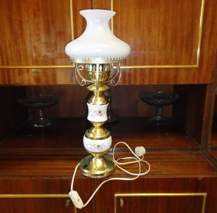 Настольная лампа. Раритет. Производство Польша.