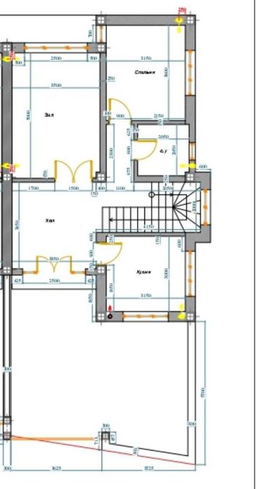 УРИКЗОР Махалла УЧТЕПА Туман 6 хона 2 этаж 1.3 Сотих
