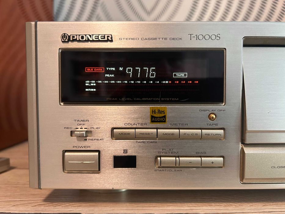 Pioneer T-1000S (CT-95 family) Casetofon Deck - 4K AV Demo incl.