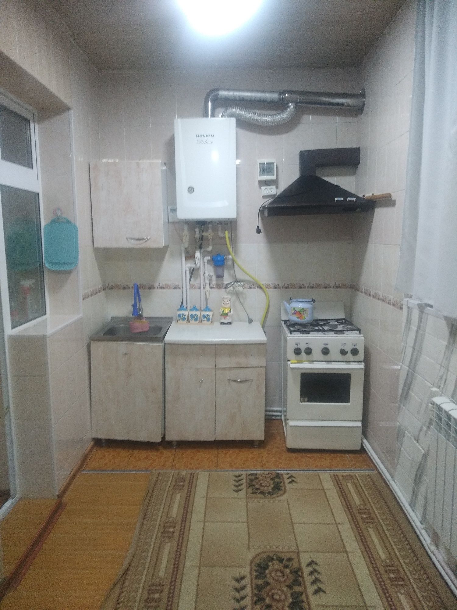 Продается 3-х ком.кв. в г.Янгиюля мас.Заря 3-этаж. Дом 4-х этажный,.