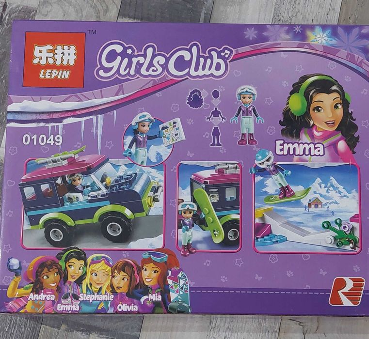 Girls Club - Masina de teren a statiunii de iarna