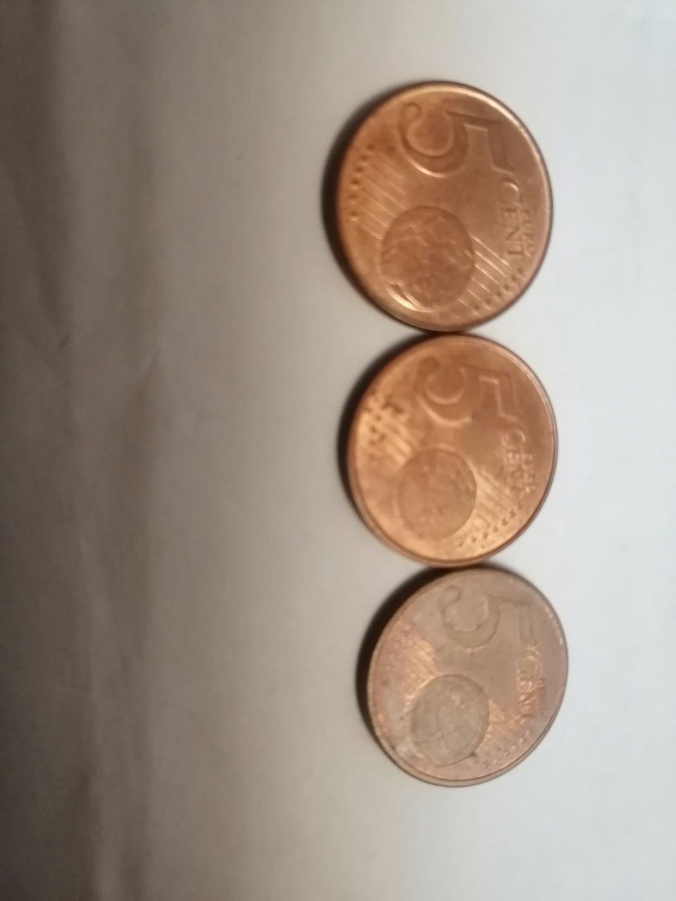 Monede vechi 5 eurocenți
