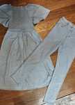 Rochie și pantaloni Zara, noi, 11-12 ani