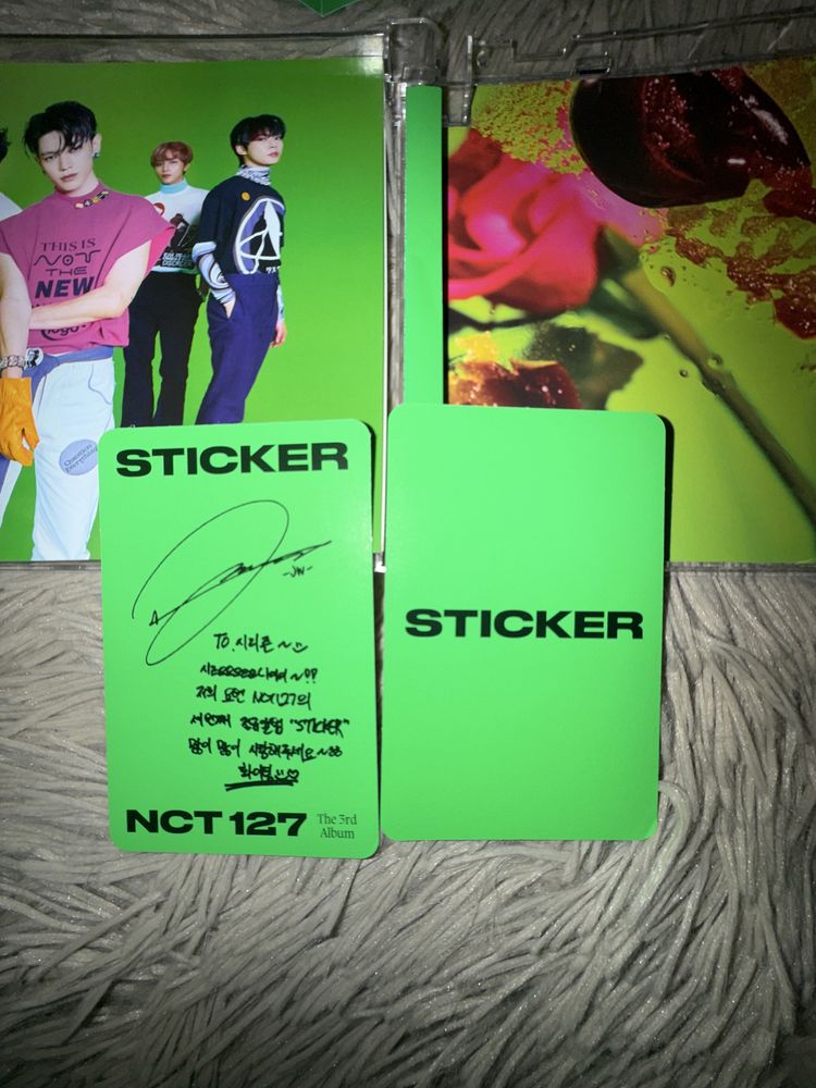 NCT 127 STICKER cd албум