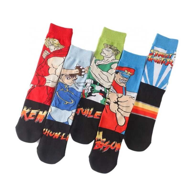 Happy socks-Madsocks-Street Fighter - луди,весели,цветни,шарени чорапи