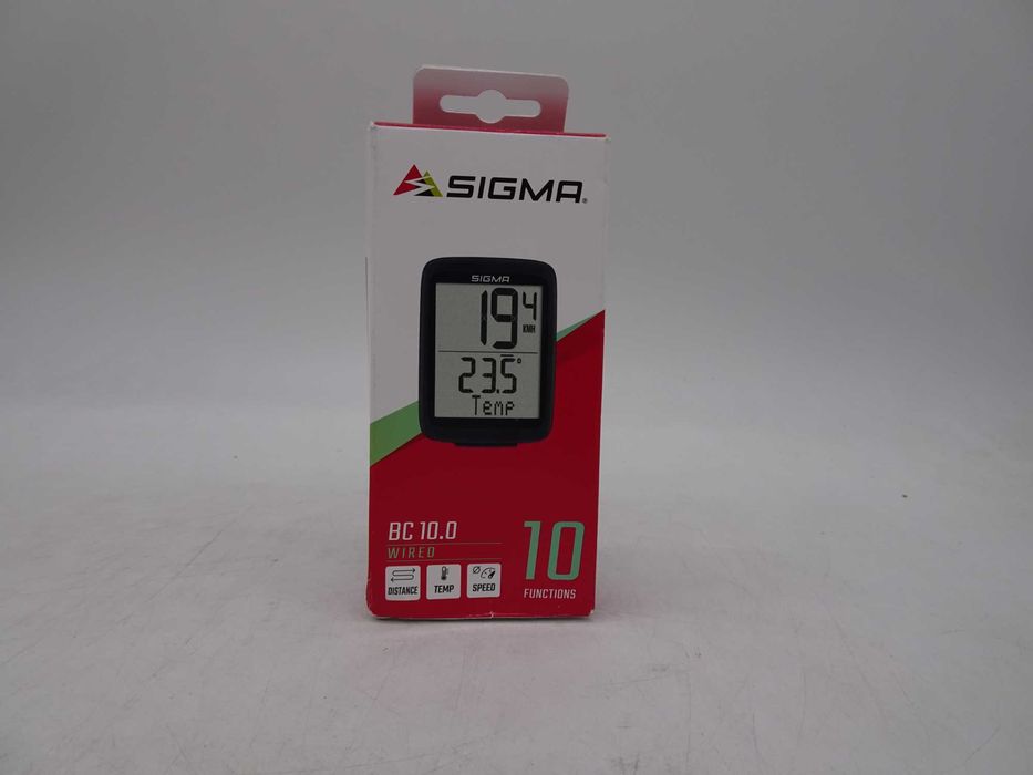 Calculator vitezometru SIGMA BC 10.0 cu fir negru