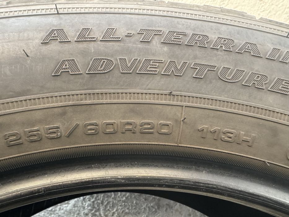 255 60 20 Goodyear