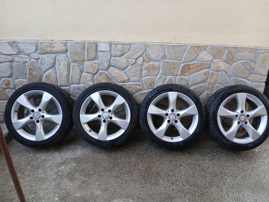 Оригинални Ал джанти 17цола за Mercedes w204-c-class.B-w246.w169.5×112