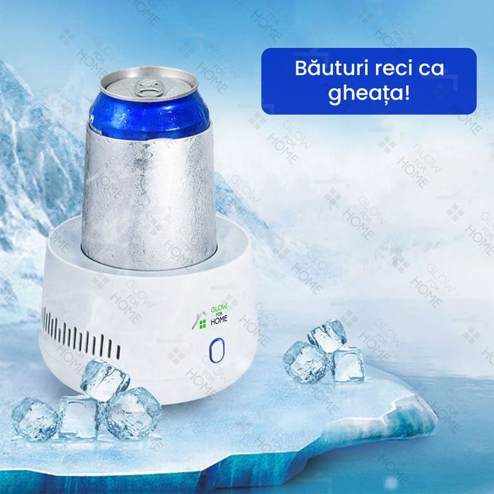 Set cana pentru racit bauturi, aliminiu detasabila, portabil