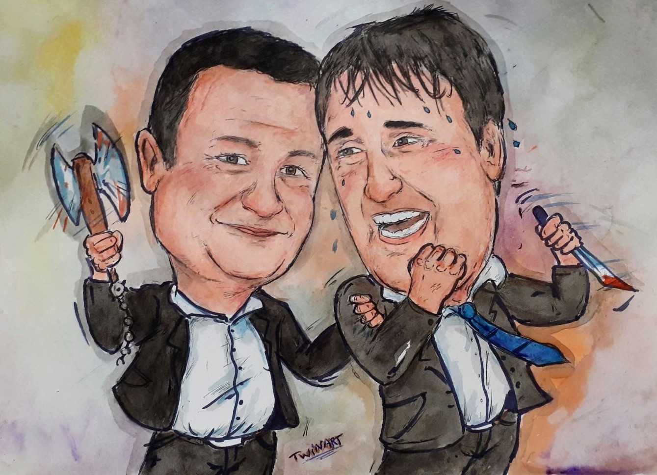 Евтина Карикатура