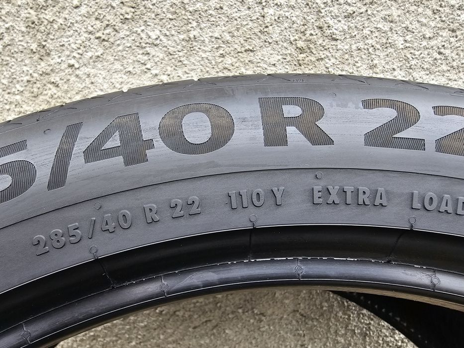Vând două anvelope de vara continental 285 40 22 dot 1819