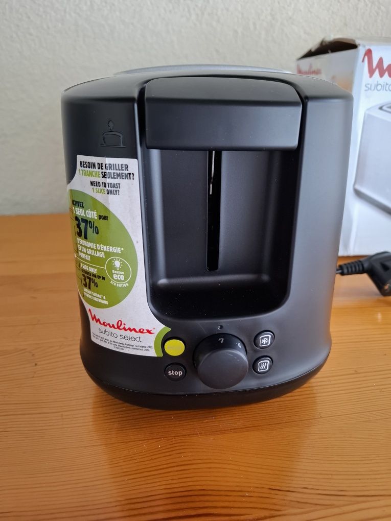 Тостер за филийки Moulinex Subito Select LS342D10,1700W,7нива,2 слота.