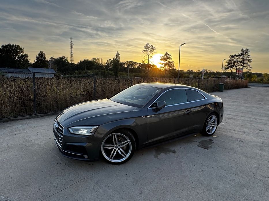 Audi A5 S line/matrix/bord digital/camera/navi mare/piele/190cp/automat