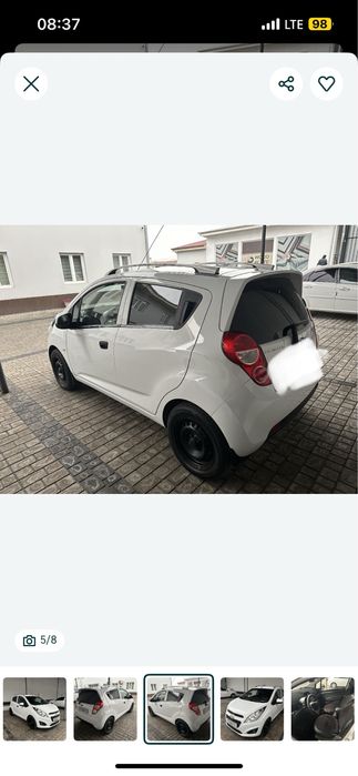 Спарк 2- поз 2012- йил бир кол мошина