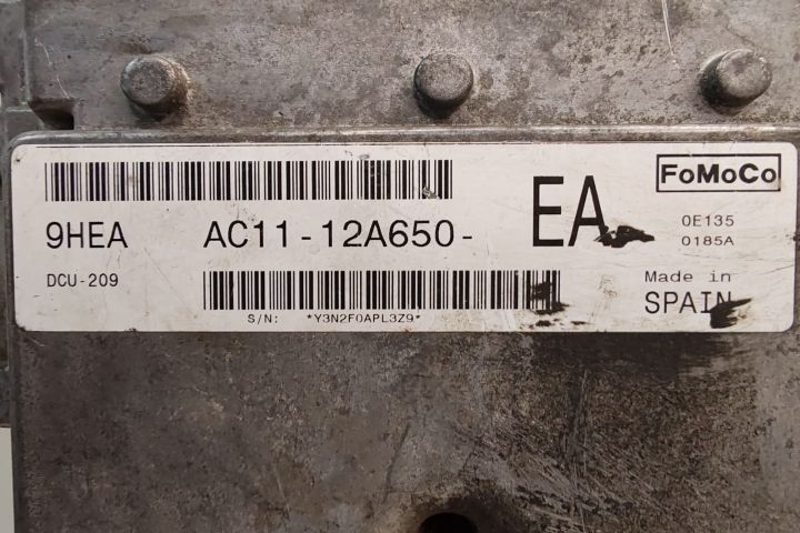 Calculator Motor ECU  ac1112a650 / AC1112 650EA / AC1112A650EA / AC11