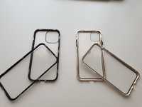 Husa metalica magnetica iPhone 12 - 13 Pro Max - 11 Pro Max