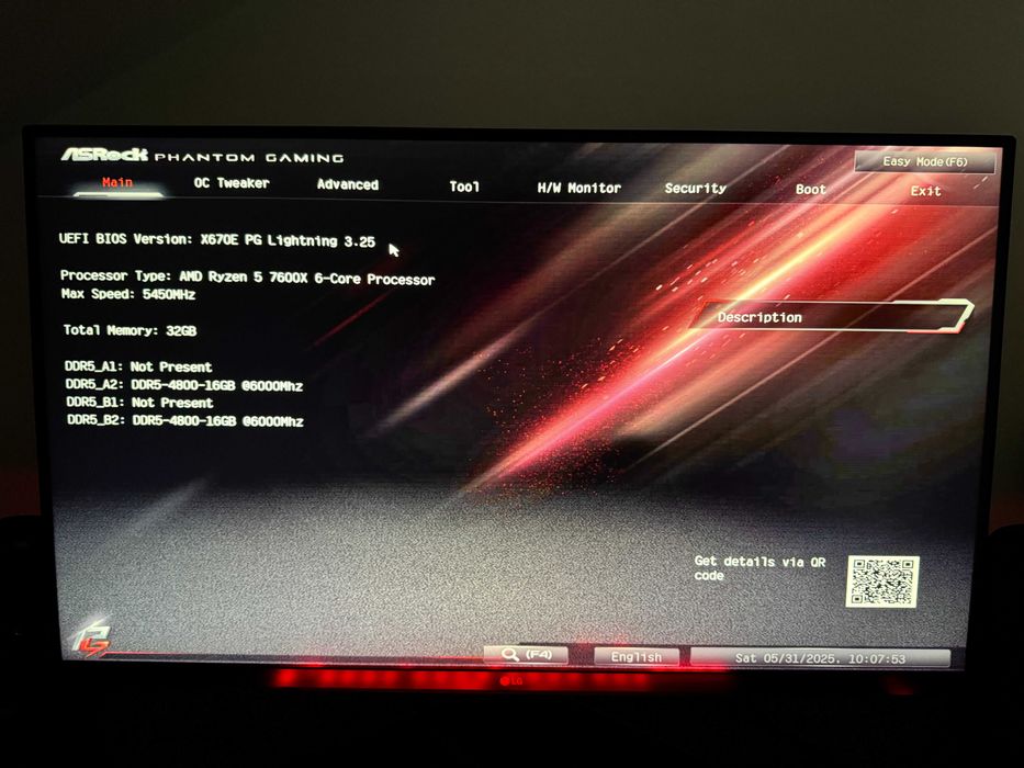 Placă de bază ASRock X670E PG Lightning (Factură, Garanție, Full Box)
