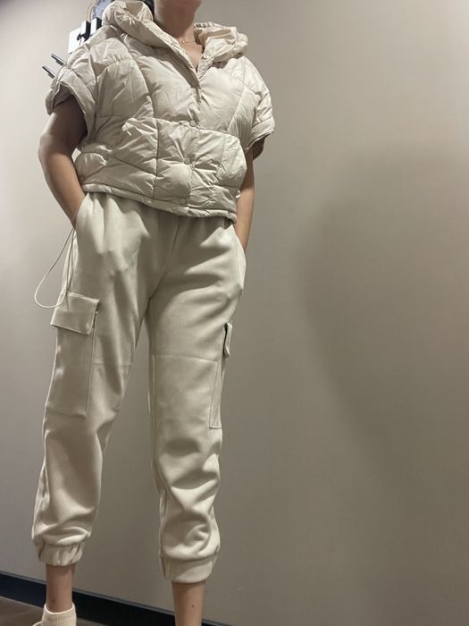 Велурен панталон ZARA с подарък елек