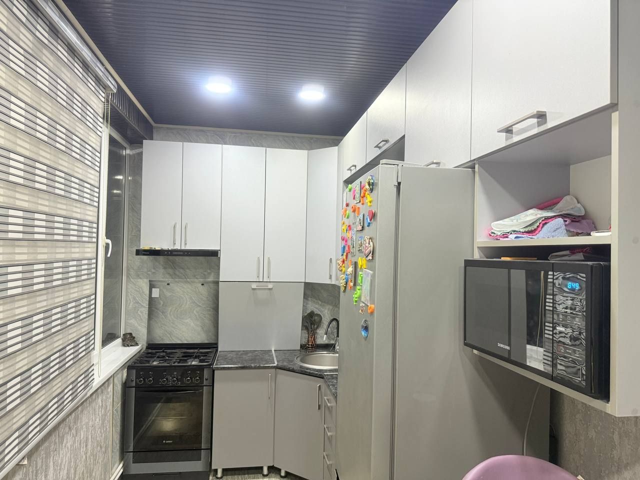 Продаю 3х комнатную квартиру с мебелью и техникой