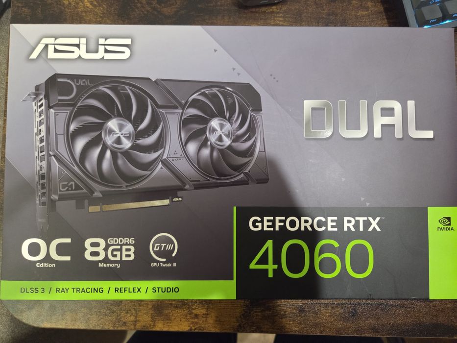 Видеокарта NVIDIA RTX 4060 8gb OC ASUS DUAL