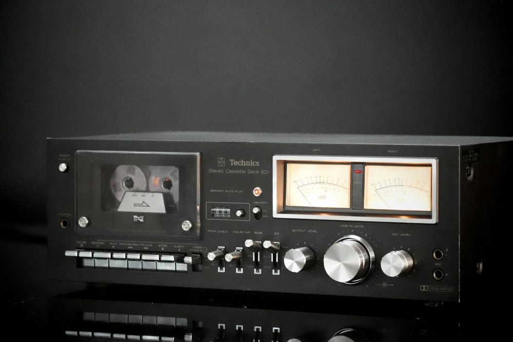 Casetofon deck Technics 631
