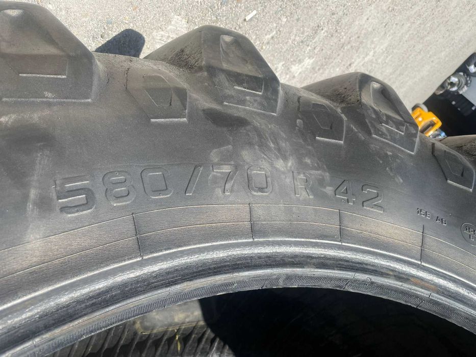 580/70r42 Pirelli anvelope second hand 158A8