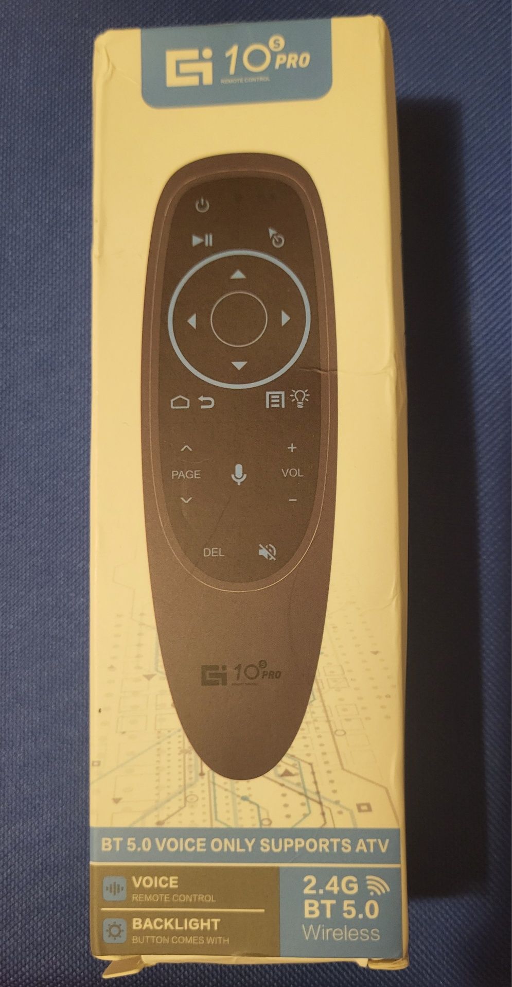 Telecomanda smart cu air mouse wifi bluetooth microfon pentru tv, pc,