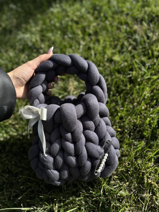 Marshmallow чанти – ръчно изработени. От прежда