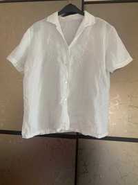 Продавам бродирана ленена блуза размер Л