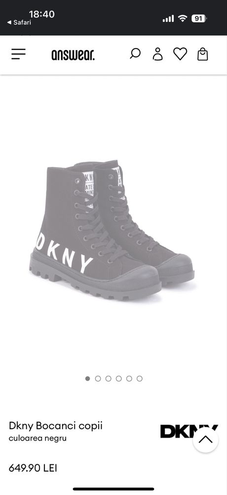 Bocanci Dkny nr 33/34