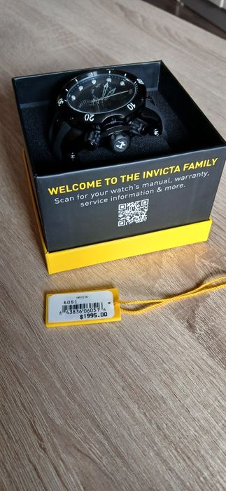 Invicta Subaqua Rezerve Venom Combat 6051