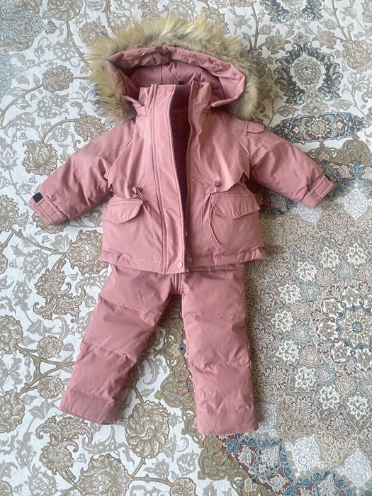 Зимний детский комбинезон