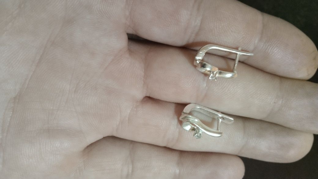 Серебряные серьги 925пр.