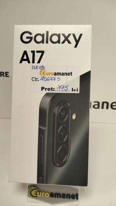 Telefon mobil Samsung Galaxy A17, 5G, Black -P-