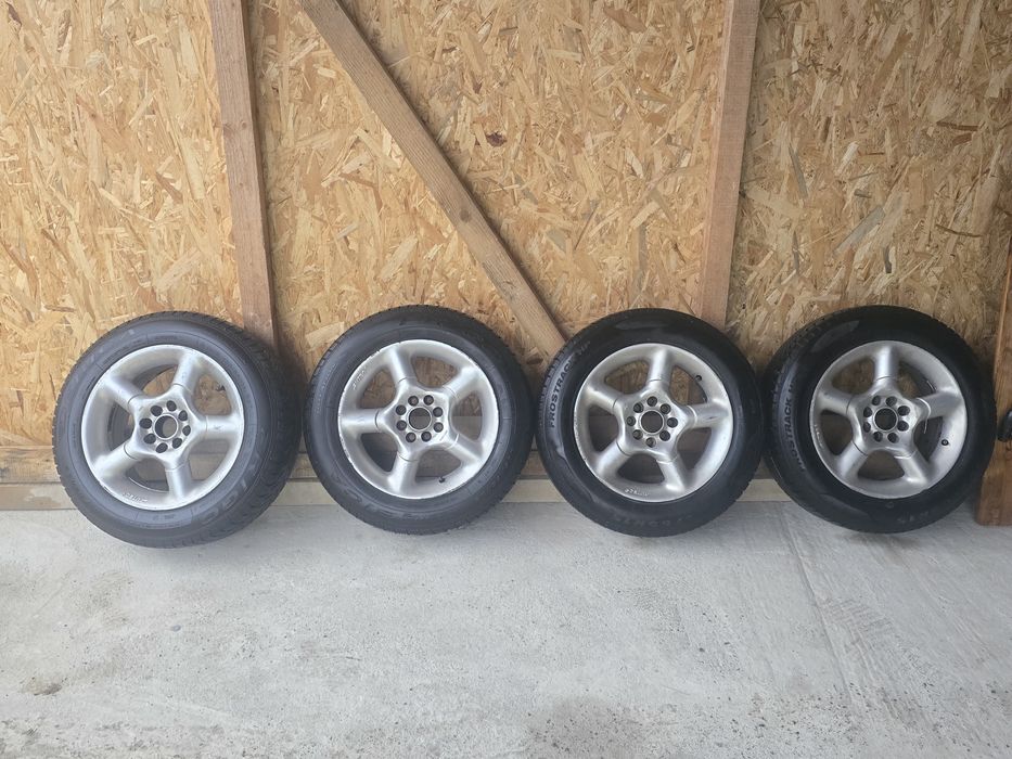 Jante aluminiu Opel Astra G 15'  + cauciucuri iarna 185/65/15