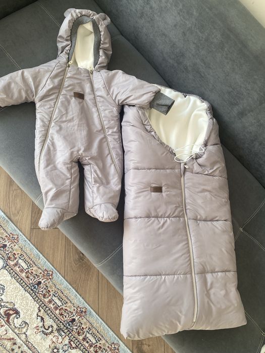 Продам зимний конверт, кокон, кобинезон