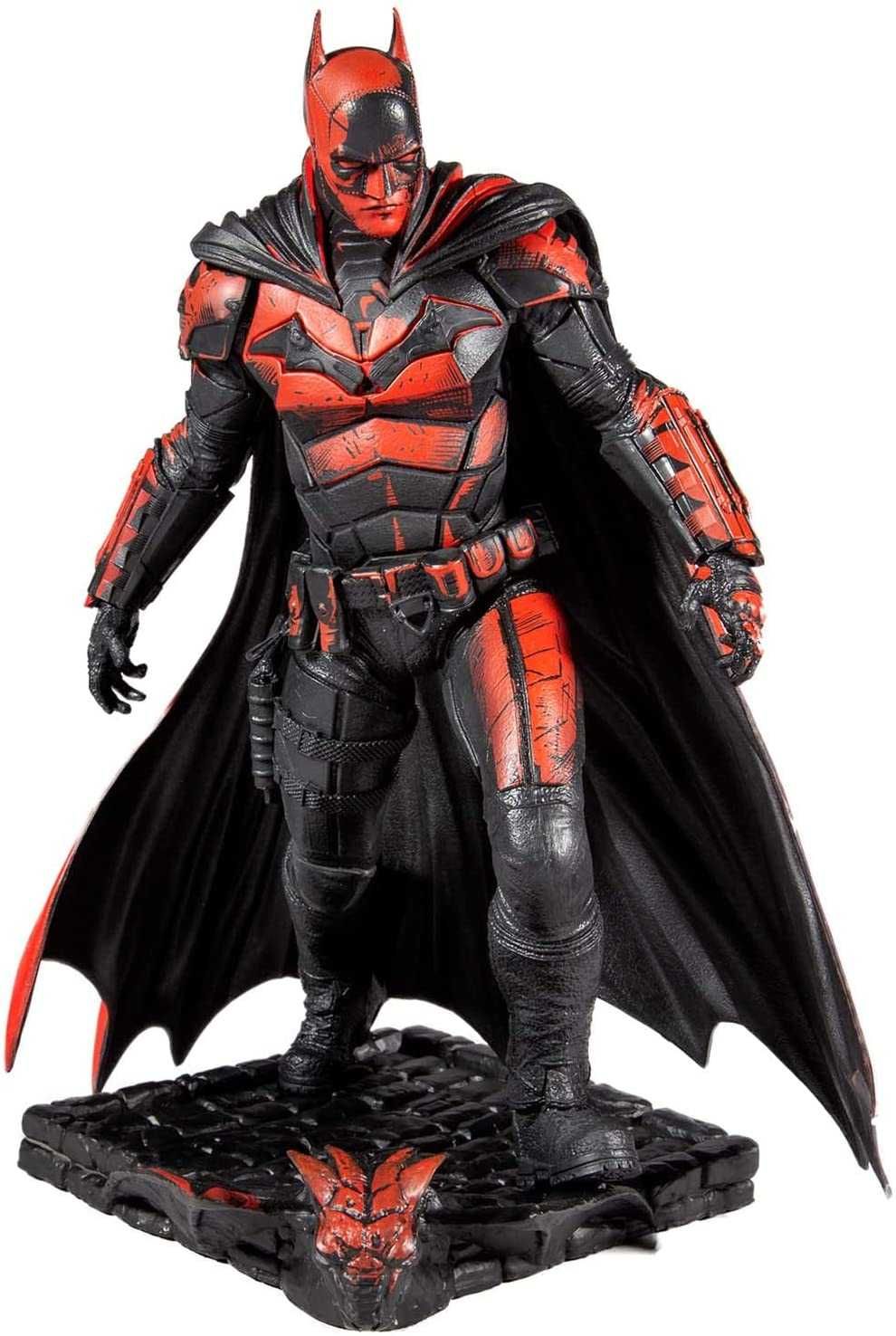 DC Batman Movie 12in Batman Black Red Gold Label