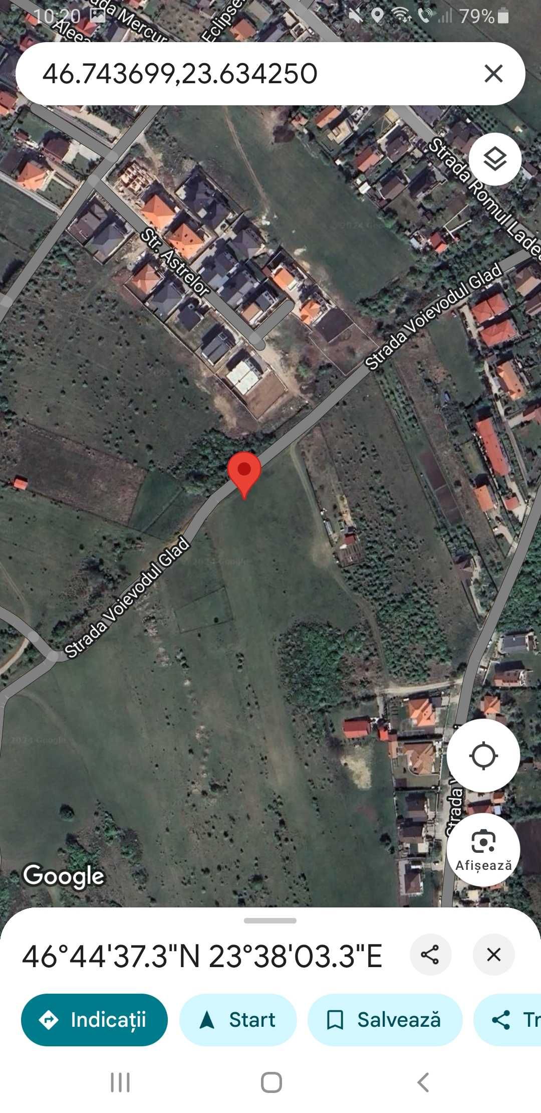 Vand teren intravilan Borhanci Cluj-Napoca 5682Mp 270 Eur/Mp