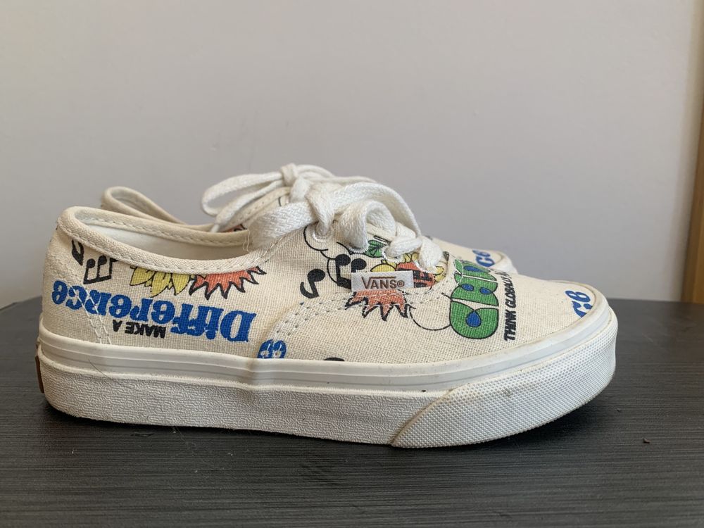 Timberland сиви нови 34_сини използвани 34_Vans 31 платнени обувки