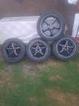 Jante aliaj 5x112 R17 cu anvelope 225 45 R17 vara Michelin