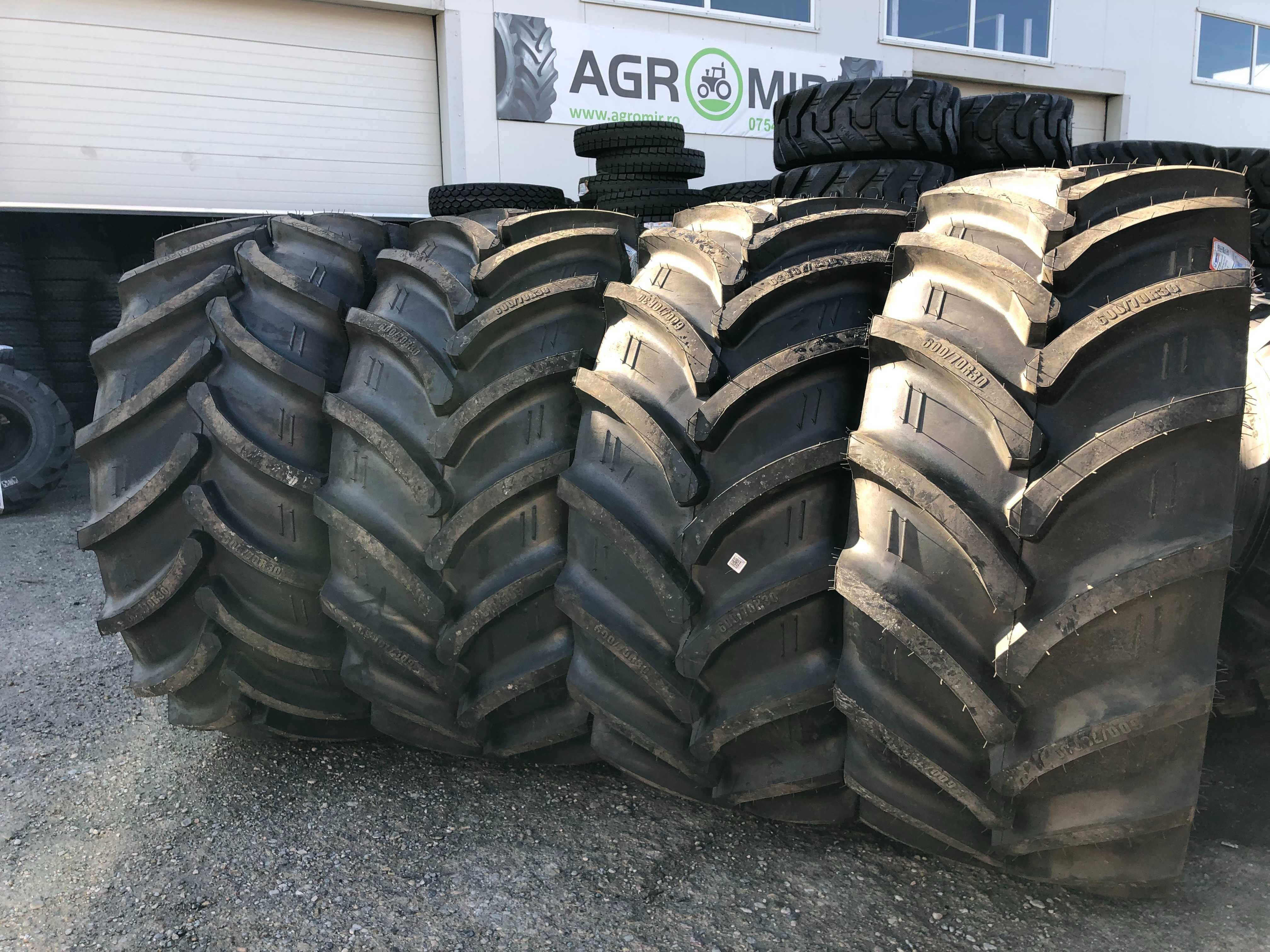 Anvelope noi NORTEC RUSESTI 600/70R30 cauciucuri tractor fata