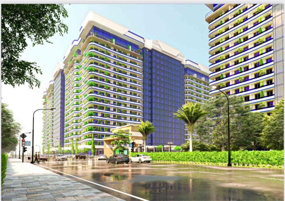 2 хонали квартира ЖК Vatan residence