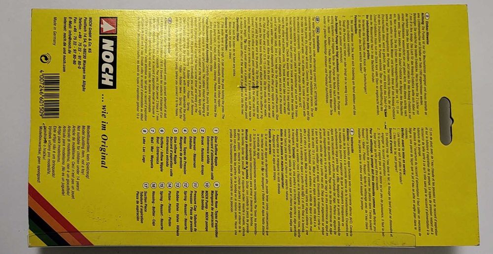 Set instalatie apă curgătoare pe macheta diorama feroviara H0 1:87