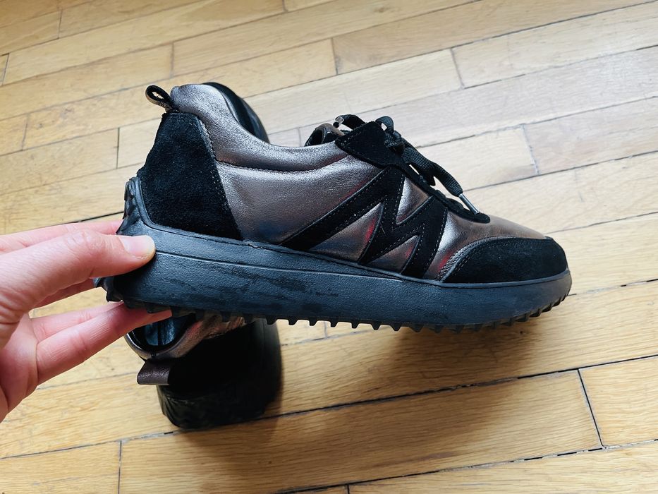 Дамски маратонки от естествена кожа