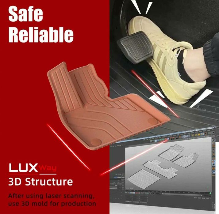 Апельсиновый резина полик для салона L9 от «LuxwayShop»