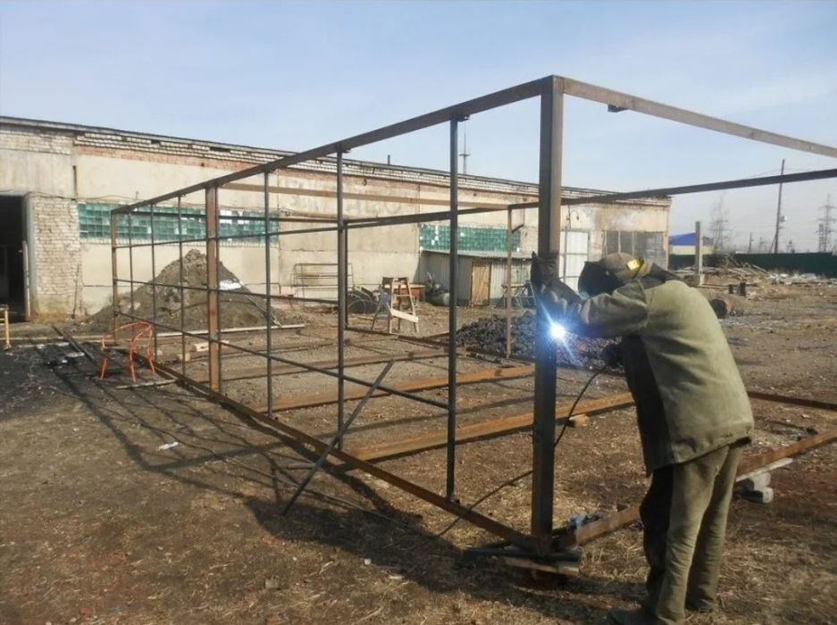 Сварочные работы.  Склады. Ангары. Здания всё что из металла